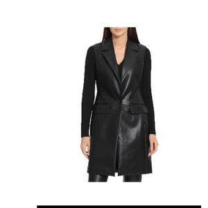 Bagatelle Faux Leather Vest